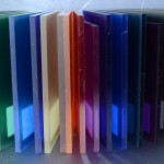 Satinice Plexiglas farbig